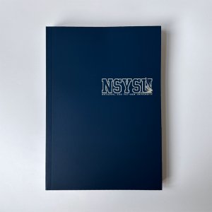NSYSU深藍燙銀筆記本(A5)＿船帆款