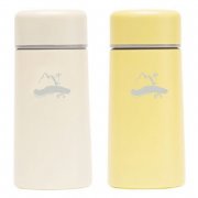 【團購商品，10件起做】NSYSU輕巧口袋保溫杯150mL_米白/鵝黃