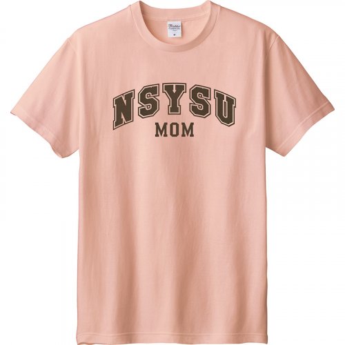 【我們這一家】NSYSU中山媽媽短T_霧灰粉