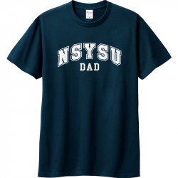【我們這一家】NSYSU中山爸爸短T_地鐵藍