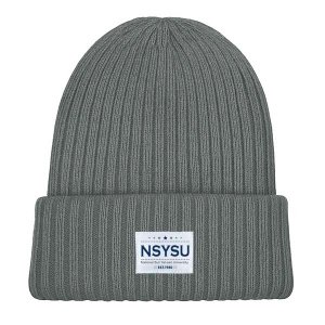 【2025新品上市】NSYSU經典織標QQ毛帽_深灰