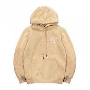 【預購至12/17,1/5陸續出貨】NSYSU西子灣日常圖鑑寬版帽T_淺卡其