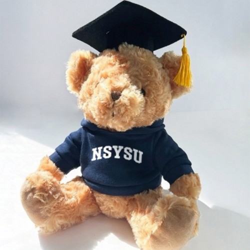 NSYSU帽T畢業小熊_深藍