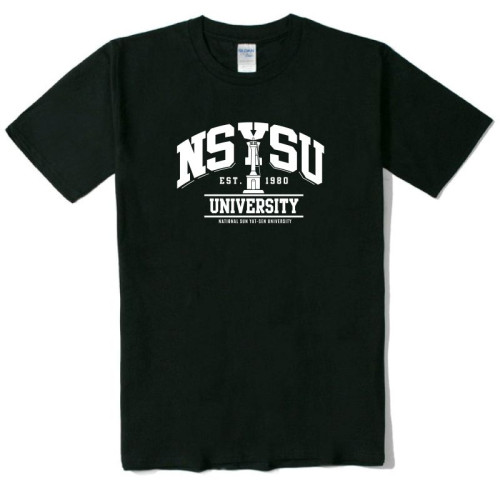 NSYSU建築款純棉短T_黑 NSYSU建築款純棉短T_黑