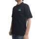 【團購商品，30件起做】NSYSU高質感彩色電繡版網眼布POLO衫_丈青