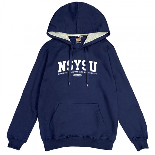 NSYSU經典款刷毛帽T_深藍