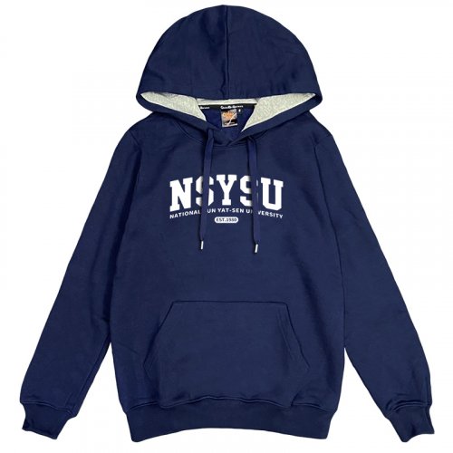 NSYSU經典款刷毛帽T_深藍