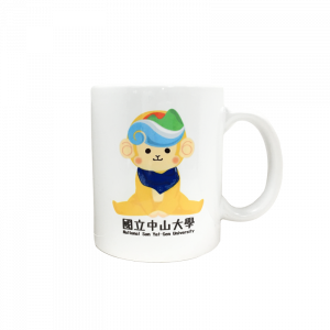 【團購商品，10件起做】NSYSU坐姿獼卡卡馬克杯