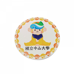 【團購商品，10個起做】NSYSU坐姿獼卡卡陶瓷吸水杯墊