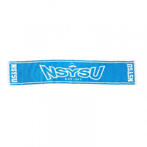NSYSU純棉運動毛巾_水藍