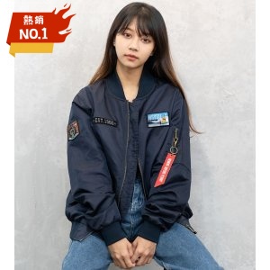 NSYSU FORCE MA-1飛行夾克2.0_海軍藍