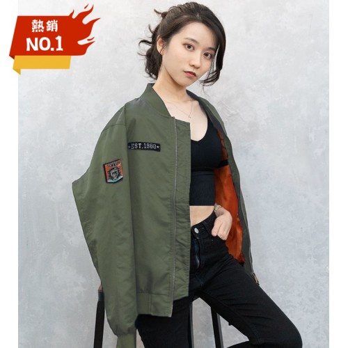 NSYSU FORCE MA-1飛行夾克2.0_軍綠 NSYSU FORCE MA-1飛行夾克2.0_軍綠