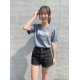 NSYSU經典款慕夏純棉短T_夏夜藍(已完售)